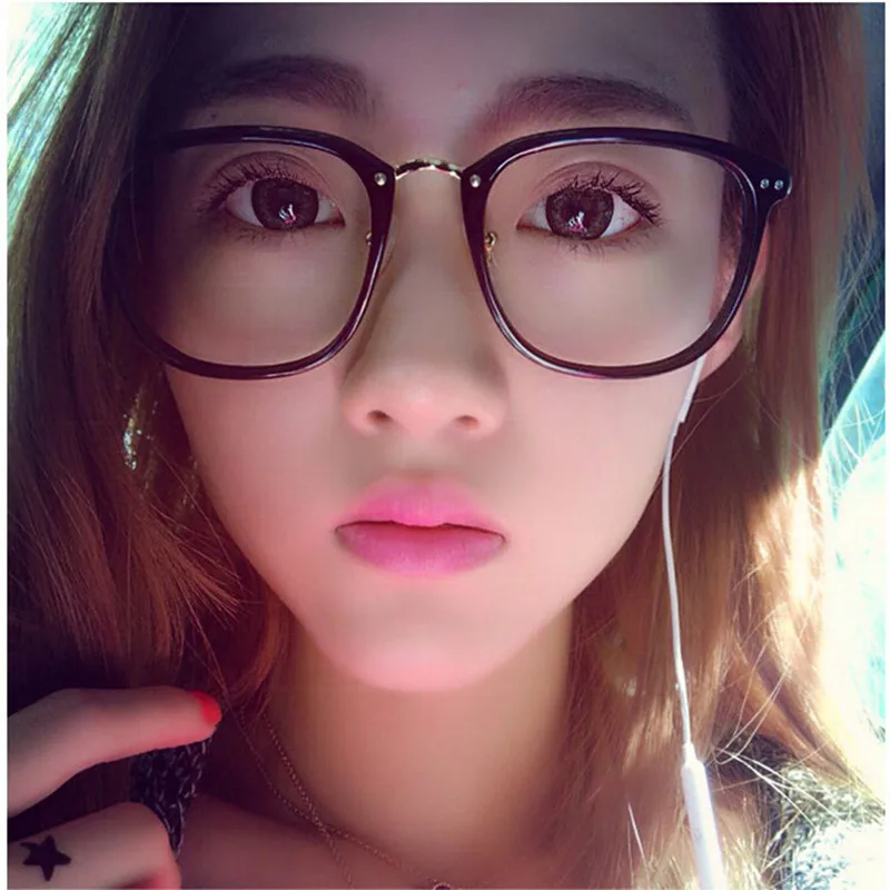 Оправа для очков в стиле оверсайз мужчин и женщин аксессуар винтажном с