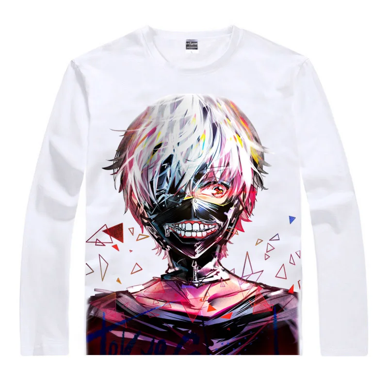 Мужская футболка COOLPRINT Ken Kaneki Haise Sasaki Токийский Гуль футболки с длинным рукавом