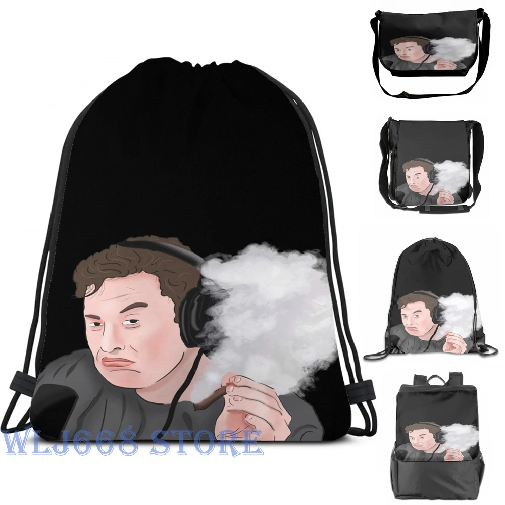 Забавные Наплечные сумки с графическим принтом женский рюкзак на одно плечо