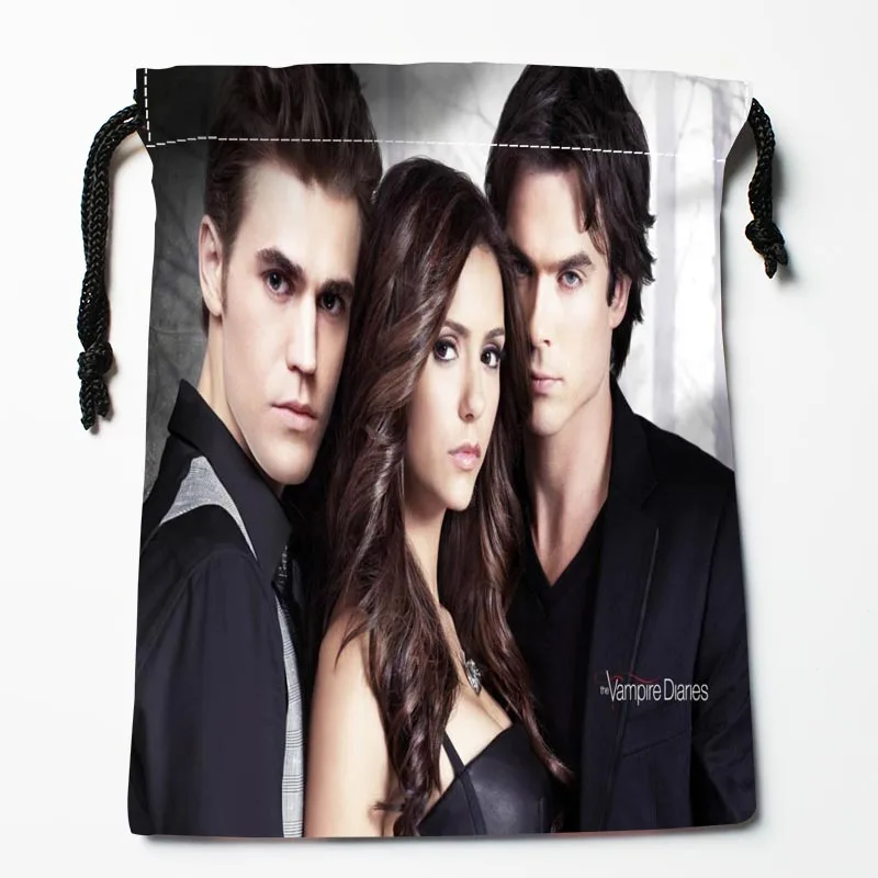 Лучшие Дневники вампира сумки на шнурке индивидуальные для хранения с принтом