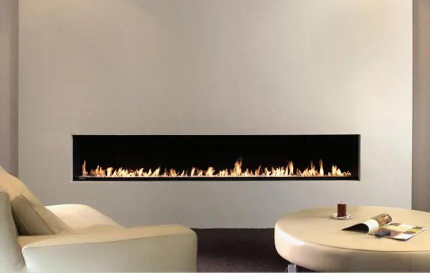 Innoi-Fire 72 inch silver or black real fire indoor intelligent bio ethanol built in fireplace
