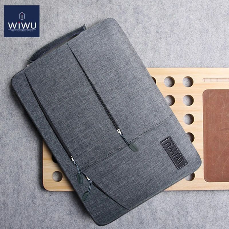 Сумка WIWU 2019 с несколькими карманами для MacBook Pro 13 15 чехол Xiaomi Air водонепроницаемый