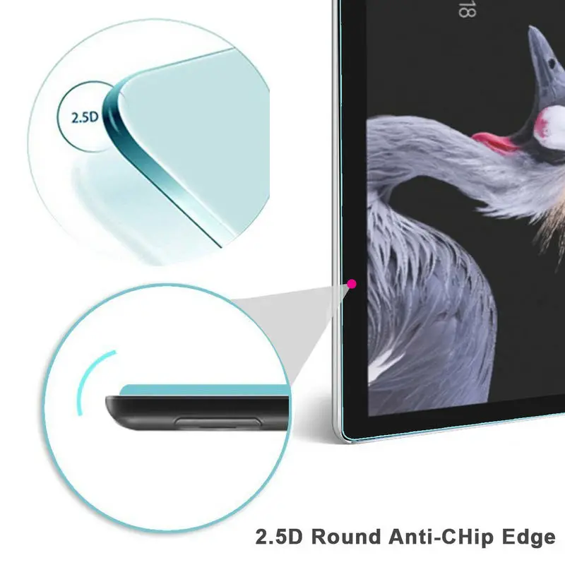 Защитная пленка из закаленного стекла премиум-класса для microsoft Surface Go 1" Tablet