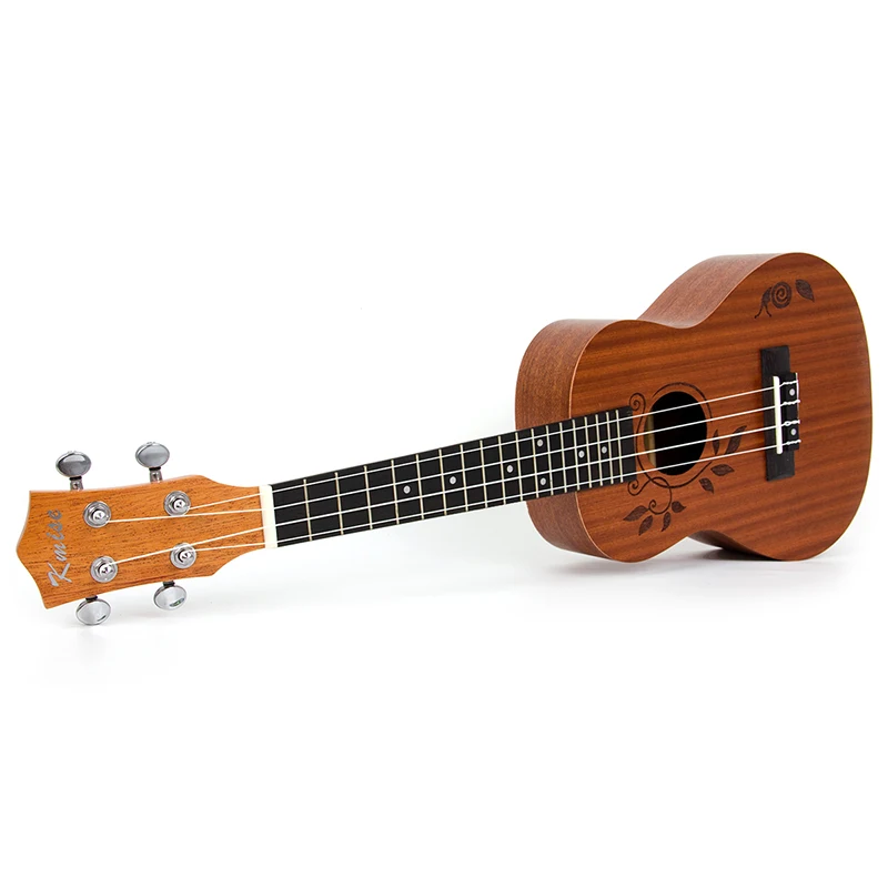Kmise концертная Гавайская гитара Ukelele 23 дюймов 18 ладов Uke акустическая Гавайская гитара с сумкой