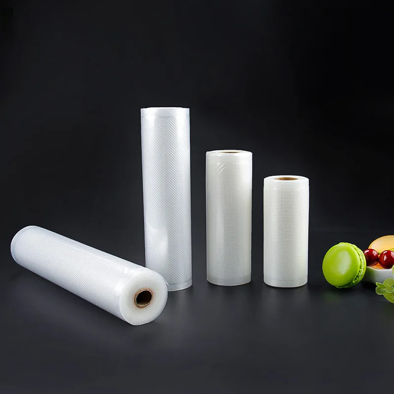 &quot6''/8&quot&quot Rolls Kitchen Vacuum Heat Sealer Food Saver Bag Grade Storage Clear Color Smooth|Сумки для вещей| |