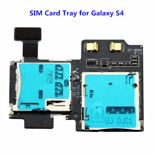 Высококачественная Новинка для Samsung S4 i9500 I9505 Micro SD SIM карты слот Держатель
