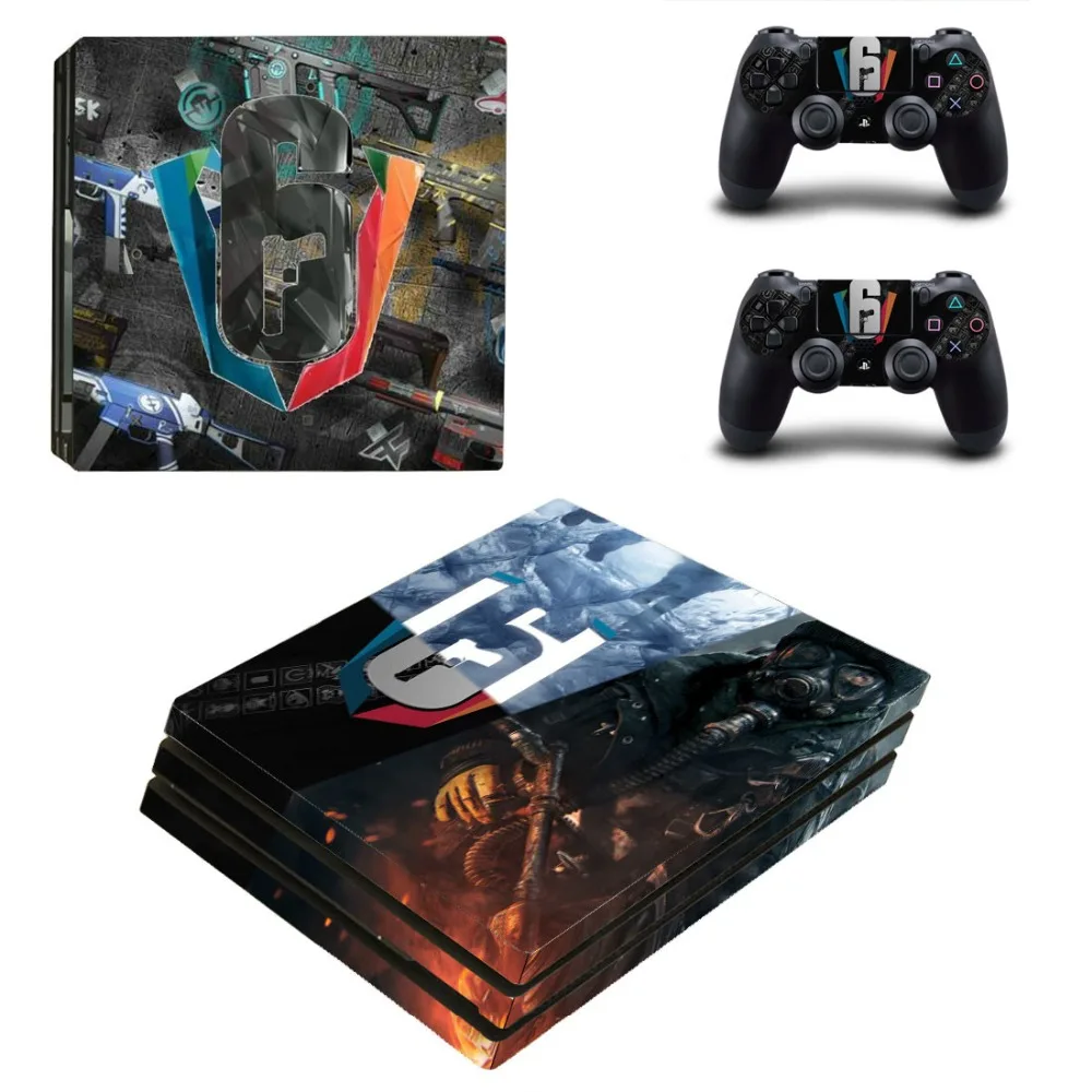 Tom Clancy's Rainbow Six Siege PS4 Pro наклейка для кожи для sony playstation 4 Pro консоль и контроллеры PS4 Pro наклейка s Наклейка
