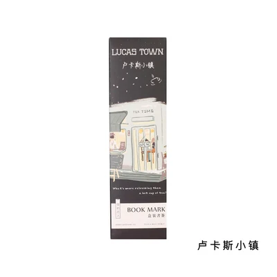 lukasixiaozhen 30 шт/1 лот Мультфильм Кофе лес молоко чай бумага закладки сообщения карты Закладка для книг/поделиться/Книга маркеры/канцелярские товары - Цвет: lukasixiaozhen