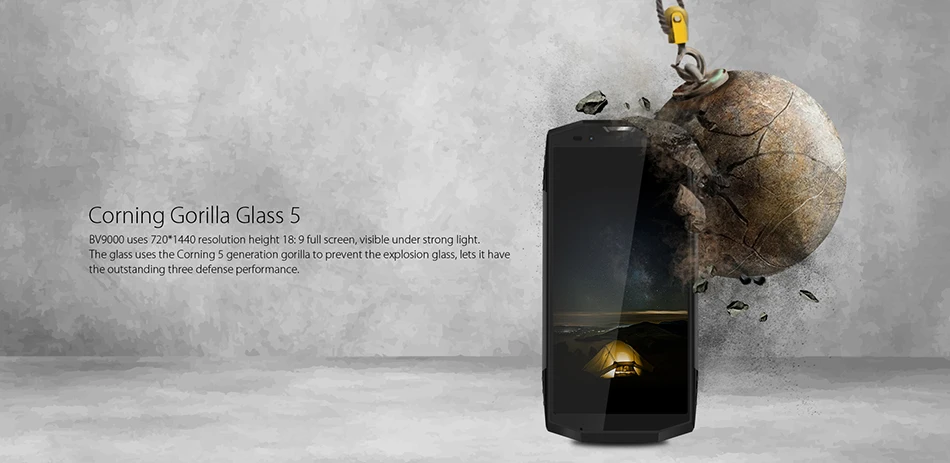Blackview BV9000 5," 18:9 смартфон IP68 Водонепроницаемый Android 7,1 P25 Octa core 4 Гб 64 Гб 4180 мАч 13MP двойная камера телефон nfc