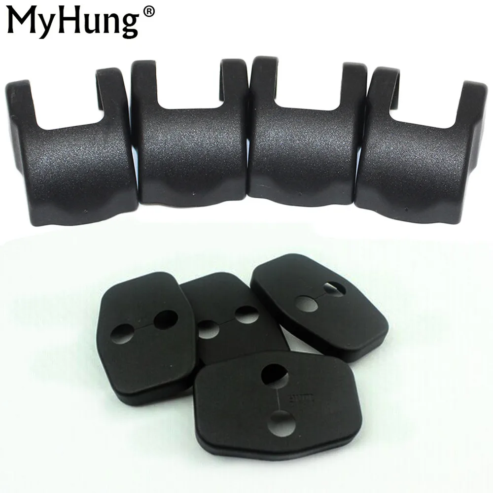 Стайлинг автомобиля крышка замка двери 4 шт. защитная стопора наклейка для Citroen C4