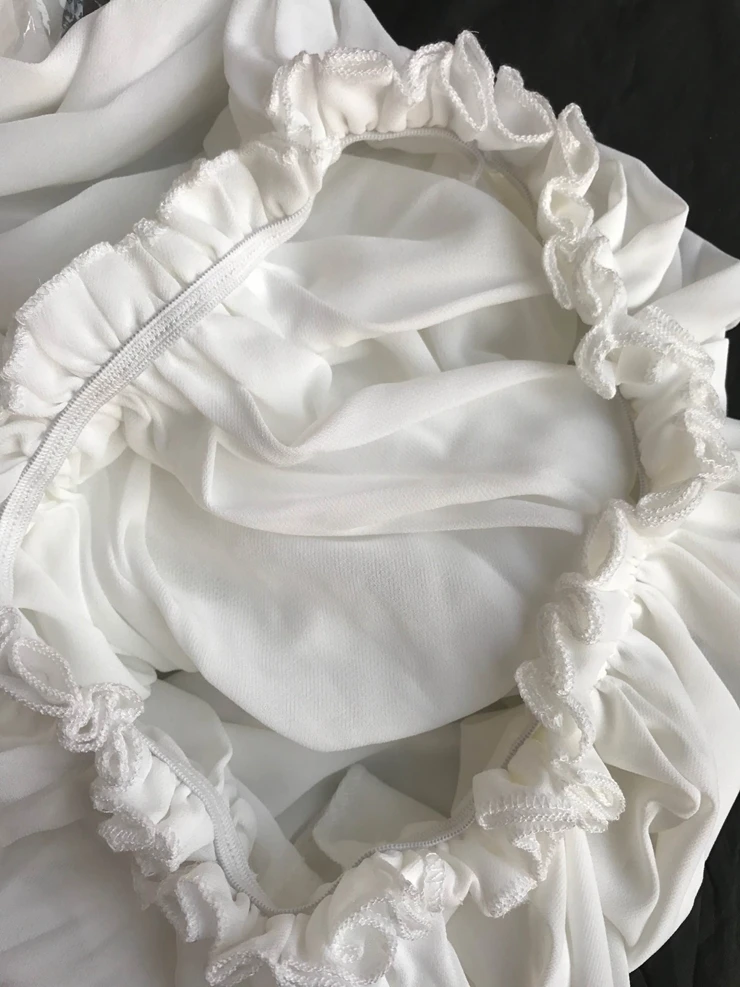 2019 Королевский стиль белое кружевное платье для беременных Фотография реквизит