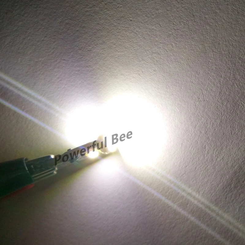 50 x T5 5SMD 1 Вт Светодиодная автомобильная лампа для приборной панели чтения