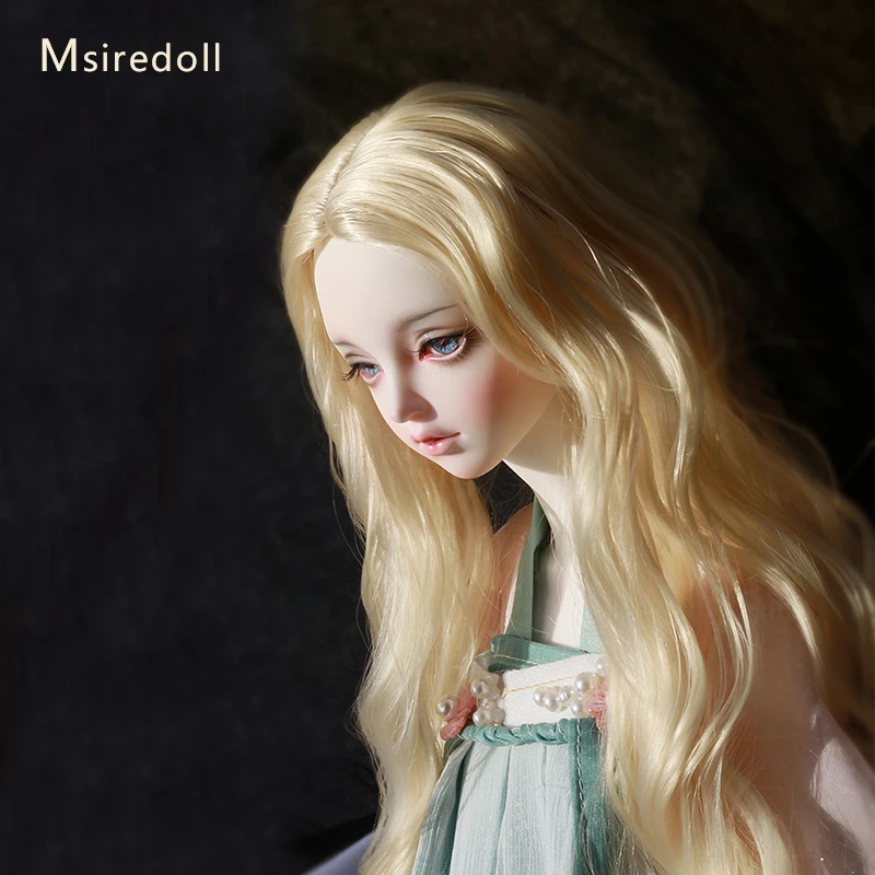Аксессуары для кукол Msiredoll BJD 1/3 парик из термостойкого волокна с большими