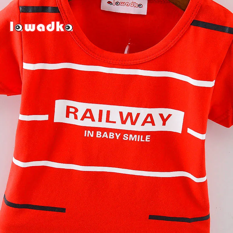 Striped Sport Baby Girls Boys t-shirt Short Sleeve t-shirts for boys Cotton Children Clothes | Детская одежда и обувь