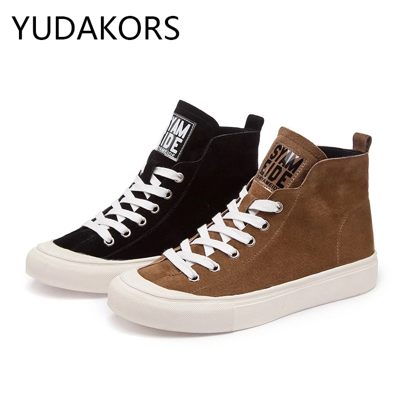 YUDAKORS/2018 г. женская обувь с высоким берцем удобная модная повседневная высокого