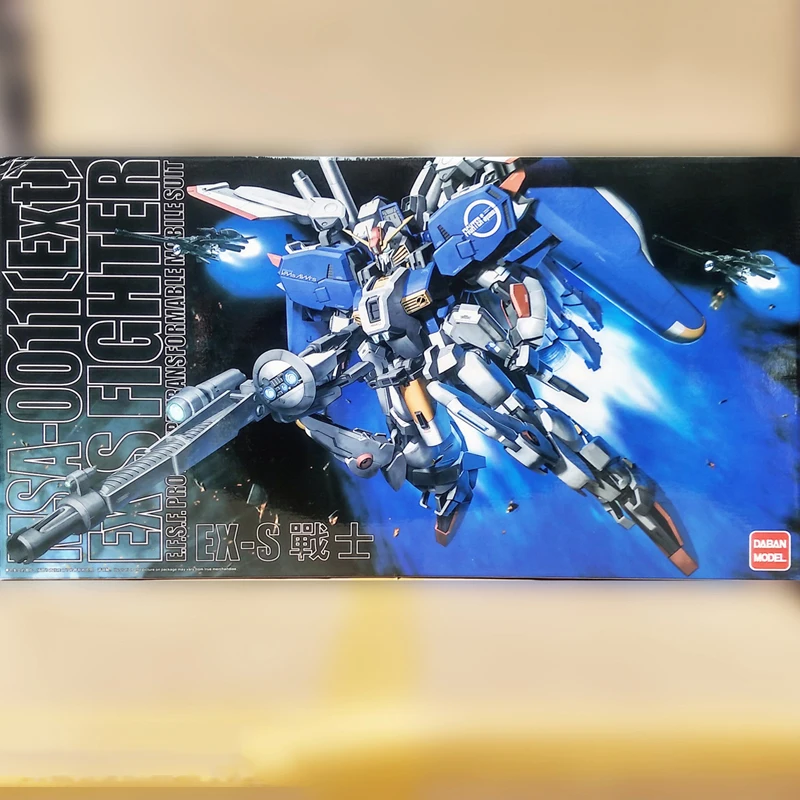Дабан модель 1/100 MG Ex-S EXS оранжевый чехол-Броня с подставкой экшн-фигурка Gundam из принт в горошек Детские сборные игрушки подарки