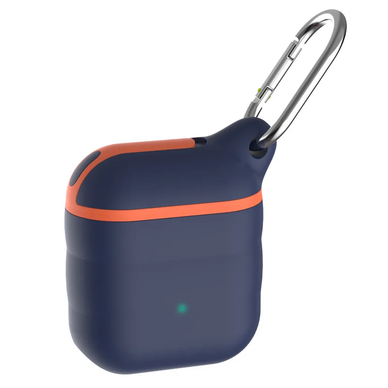 F33-No headphones Waterproof Case For Apple AirPods Cover For Waterproof Case Supports Wireless Charging AirPods Case Accessories - Цвет: F33-No headphones