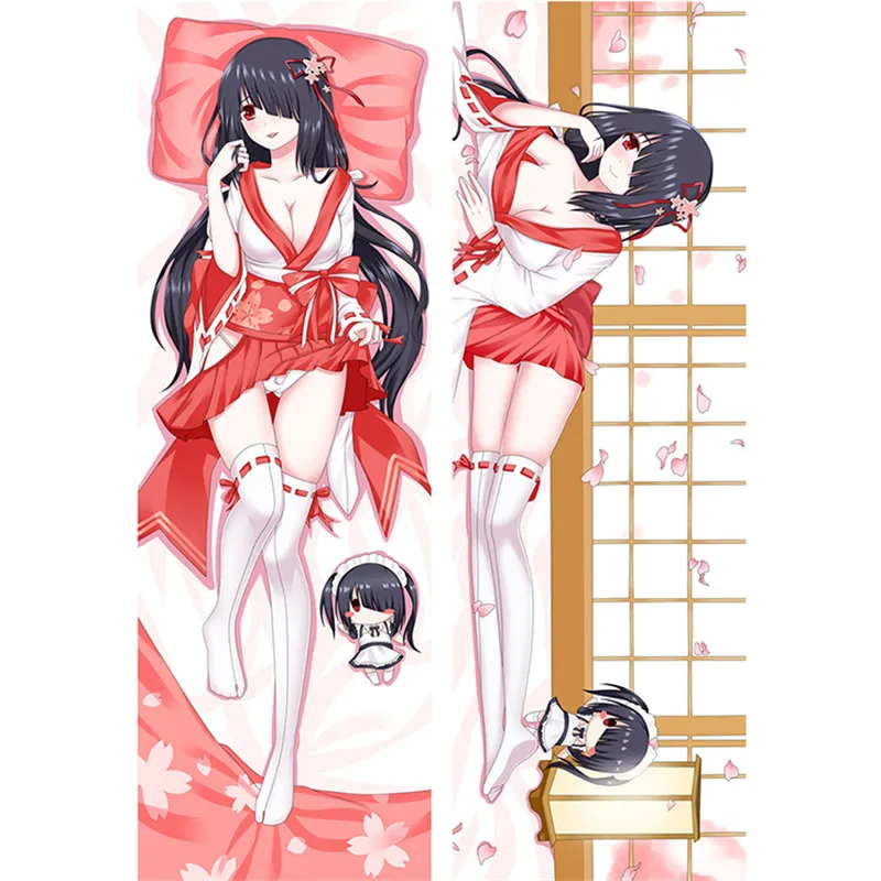 Горячая продажа новый дизайн Аниме Обнимая тело наволочка Подушка Dakimakura
