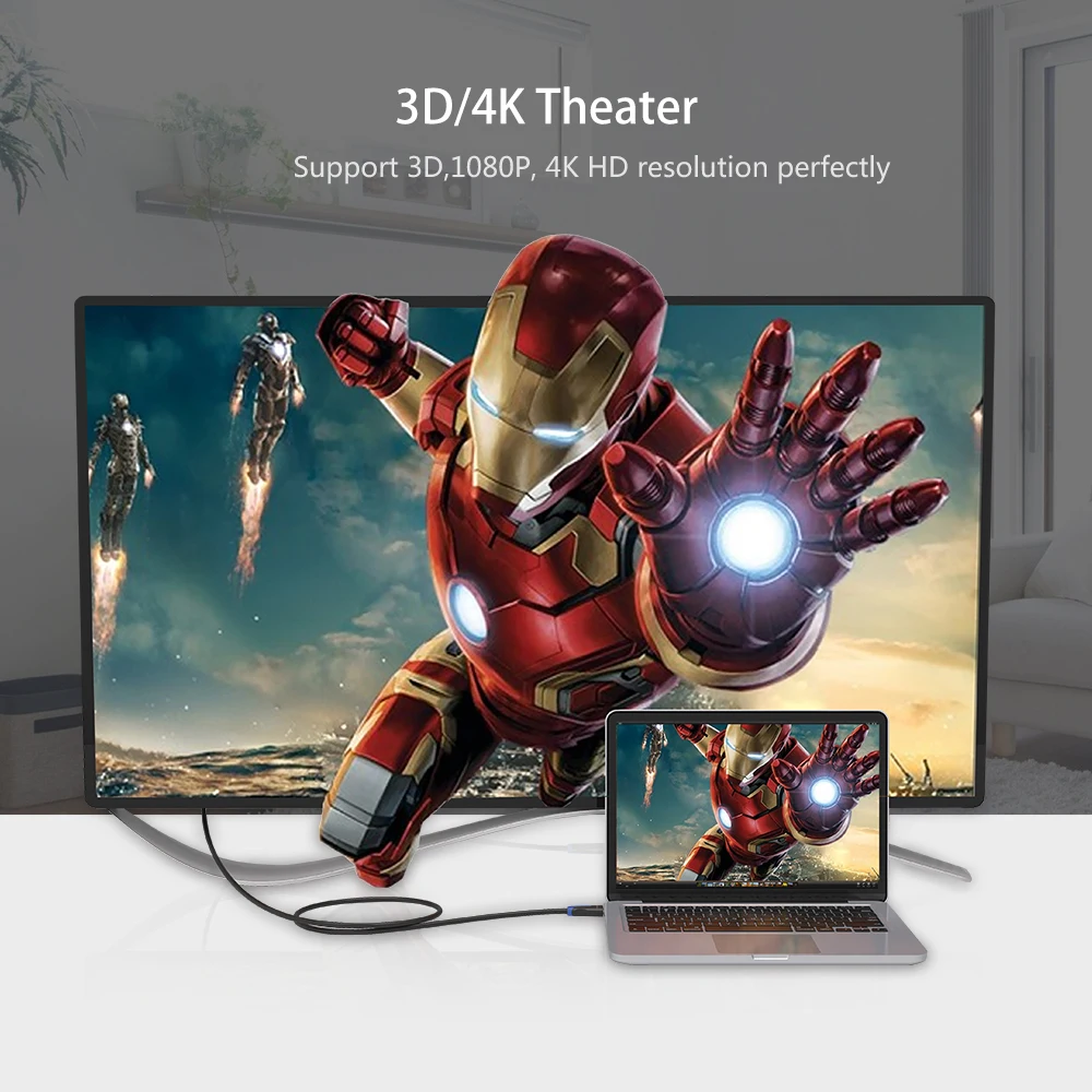 ORICO 1 4 4K 1080P 3D для PS3 проектор HD LCD Apple TV компьютерные кабели м 5 м|hdmi cable|cable hdmicable hdmi to |