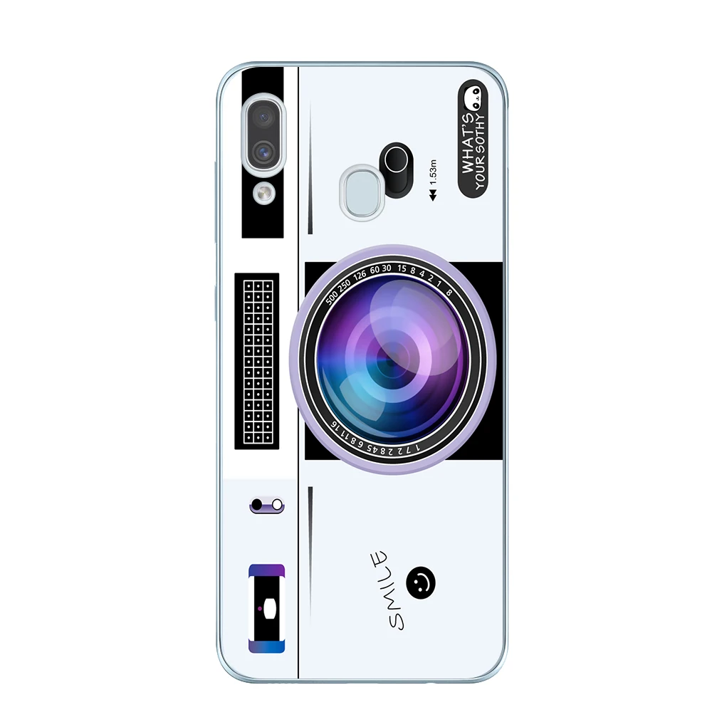 Винтаж пленка камера Gameboy чехол для телефона чехол для samsung Galaxy A10 A20 A30 A40 A50 A60 A70 A80 A7 A9 Мягкий ТПУ чехол с мультипликационным рисунком