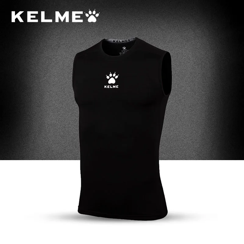 KELME облегающие шорты для бега для мужчин Спортивные Компрессионные тренировочные дышащие быстросохнущие эластичные Короткие штаны для фитнеса K15Z706