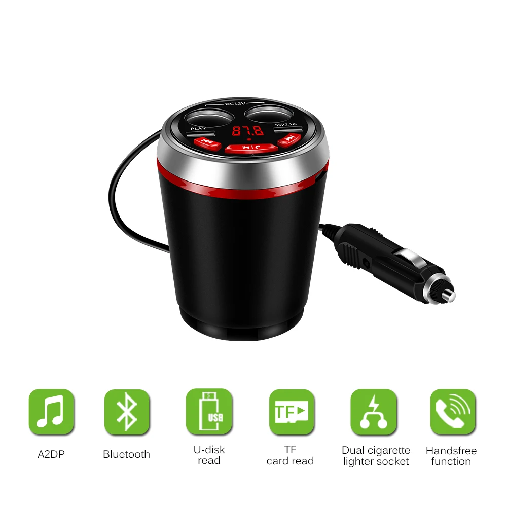 Автомобильное зарядное устройство с двумя USB портами 12 24 В|Зарядные устройства