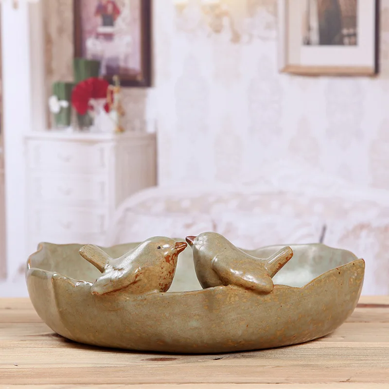 Кормушка для птиц керамический суккулент растений цветочные горшки|flower pot|nursery