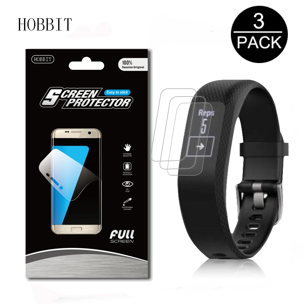 3 упаковки для спортивных смарт часов Garmin Vivosmart Противоударная Взрывозащищенная