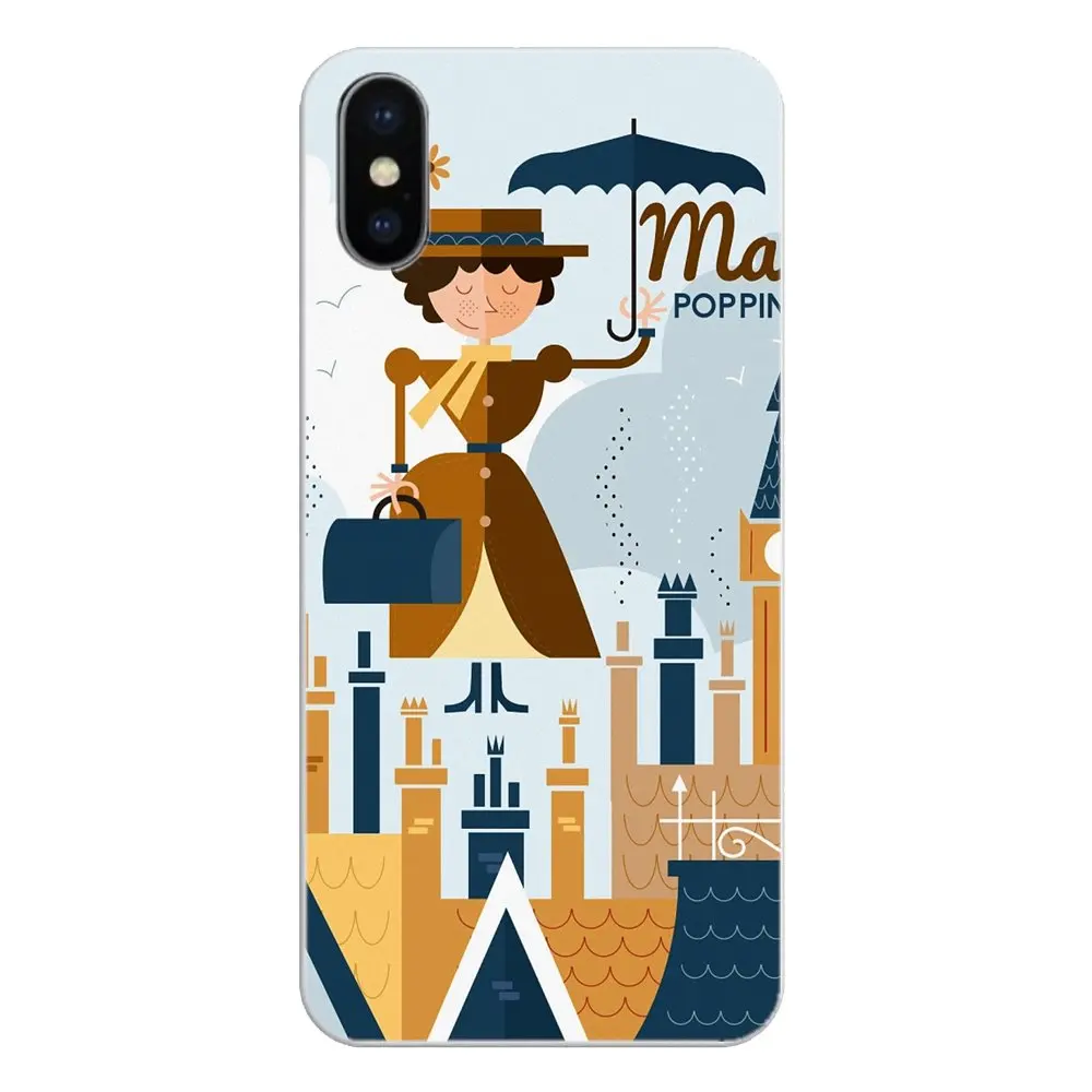 For Nokia 2 3 5 6 8 9 230 3310 2.1 3.1 5.1 7 Plus Transparent Soft Shell Covers Mary Poppins Practically Perfect Art |