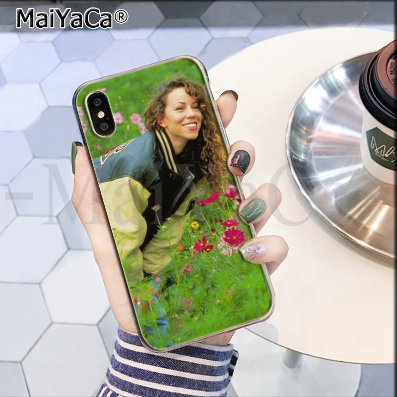 MaiYaCa Singer Mariah Carey роскошные высококачественные аксессуары для телефонов Чехол для Apple iPhone 8 7 6 6S Plus X XS max 5 5S SE XR