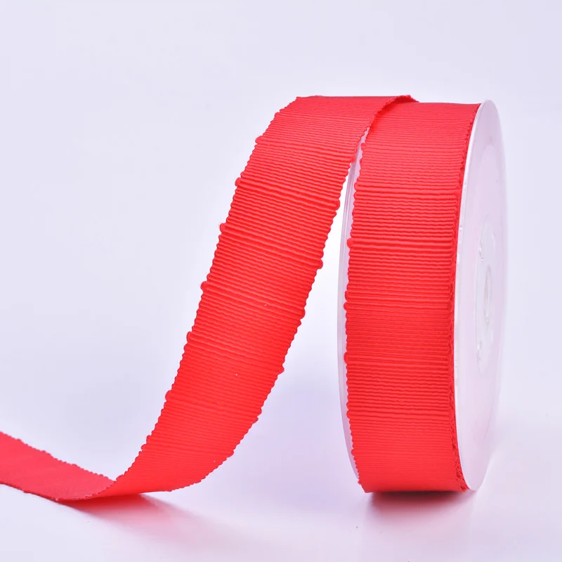 red 250 Яма Slubby Petersham лента 9 16 25 38 мм 50 ярдов/рулон 3/" 5/8" " 1,5" дюймов для Diy подарки ручной работы ремесла тонкая лента для украшения - Цвет: red 250