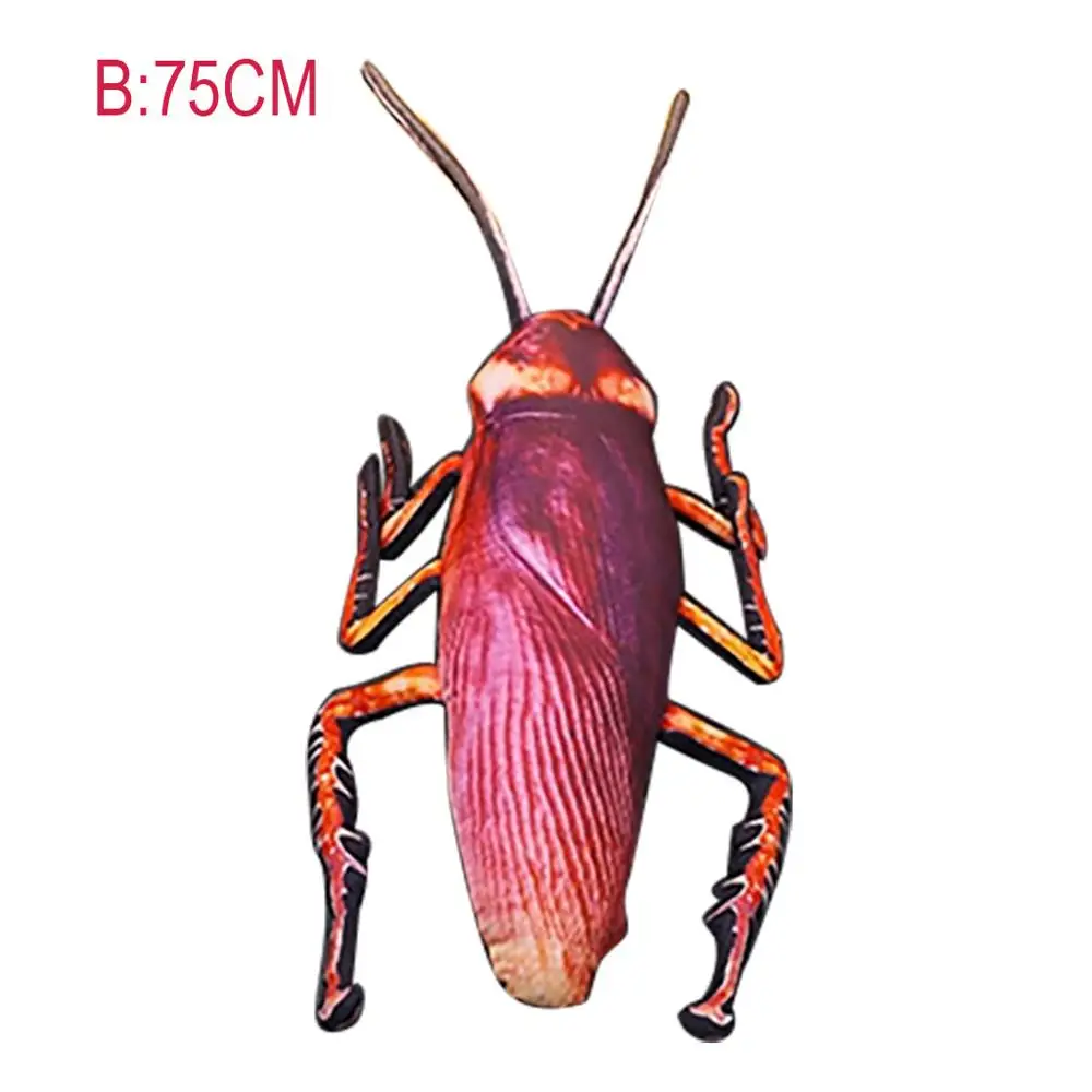 1 шт. креативная подушка в форме таракана диван домашний стул коврик для сиденья