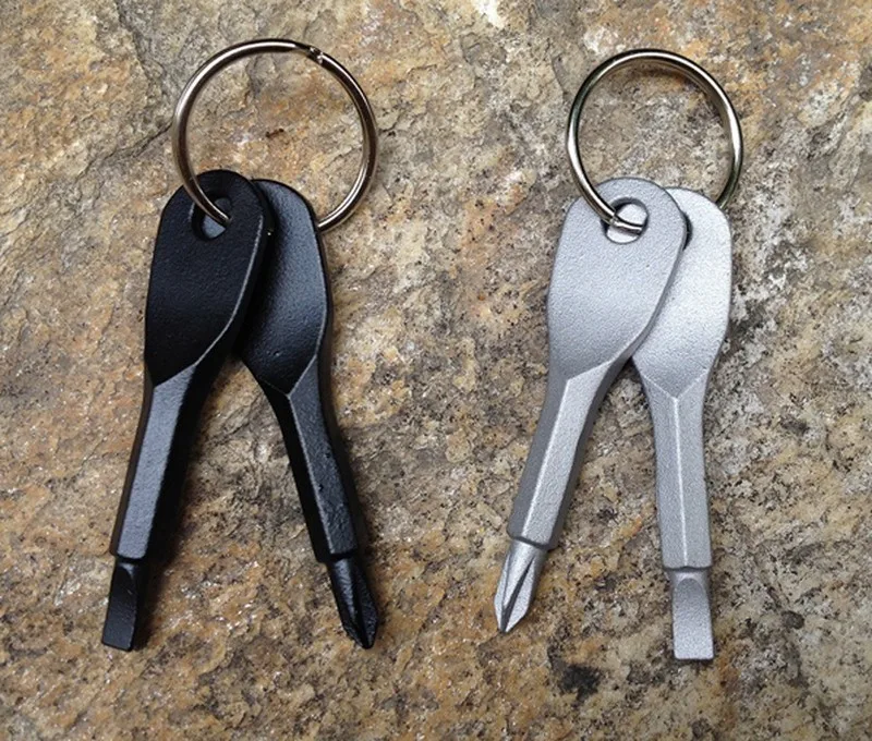 Портативный брелок кольцо для ключей|slotted screwdriver|screwdriver key ringscrewdriver |