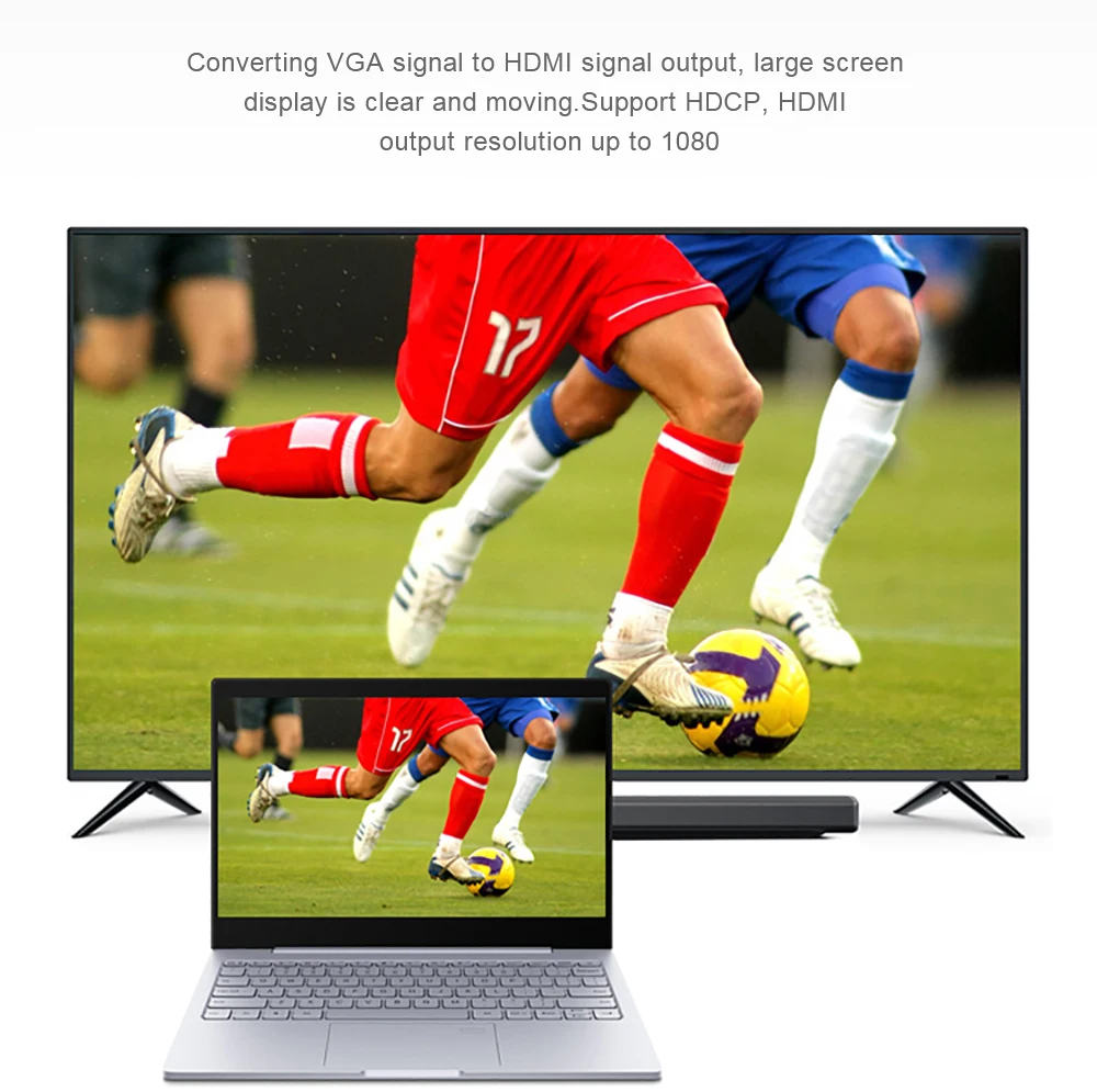 QGEEM VGA в HDMI кабель с аудио 1080 P@ 60 Гц VGA HDMI адаптер конвертер мужчин и мужчин для ноутбука проектор Ps3 Xbox HDMI VGA