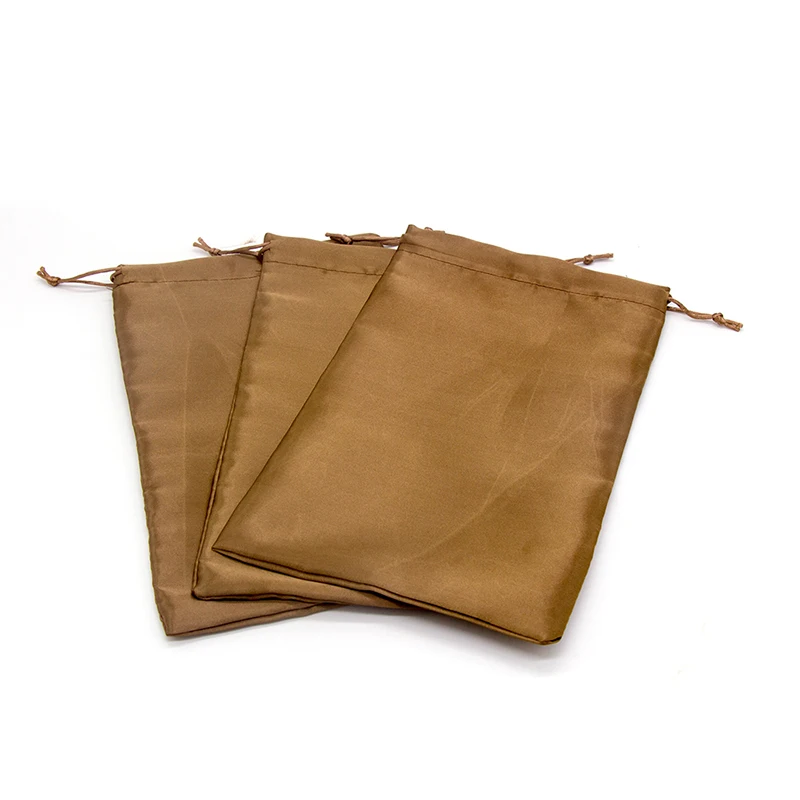 В наличии в 16 стилях чистые атласные шелковые пакеты для париков подарочная