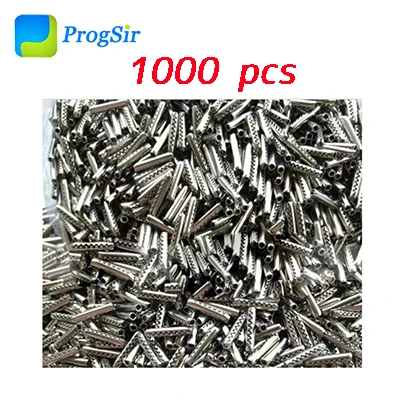 1000pcs Крепежный штифт из нержавеющей стали для флип-ключа дистанционного управления 0.0629in* 0.314in - Цвет: 1000pcs