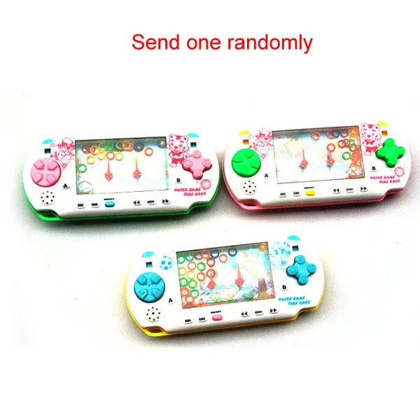 Прозрачный ASSOT Squishy Water Ring Toss Squeeze Toy Child Handheld Game Machine Parent-Child Interactive Antistress Game Toys For Children - Цвет: Прозрачный