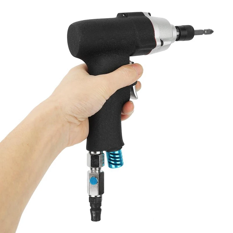 At-3075 5H 1/4 inch High Efficiency Air Screw Driver Industrial Pneumatic Reversible Screwdriver | Инструменты