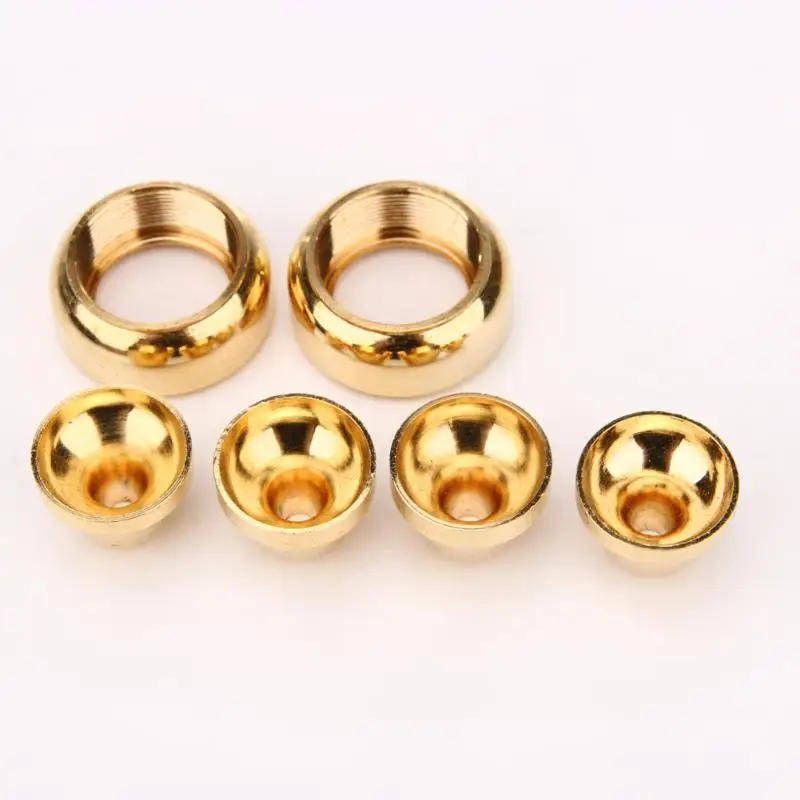 Мундштук для трубы с золотым лаком 8 размеров трансформируемый мундштук 2B 2C 3B 3C Bach