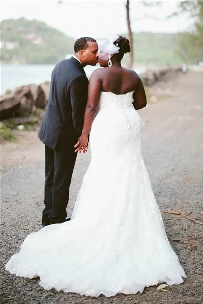 Женское свадебное платье с юбкой годе винтажное привлекательное кружевное со