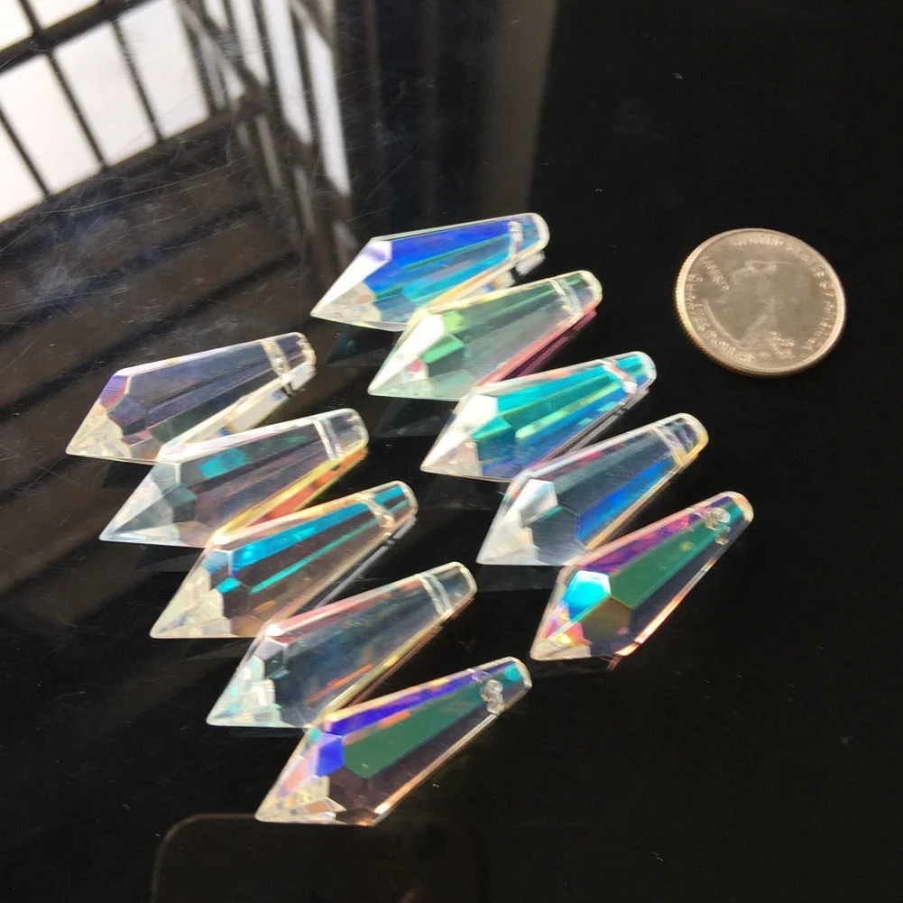 5 шт. Аврора Радуга Suncatcher Люстра хрустальная лампа стеклянная призма 1 дюйма
