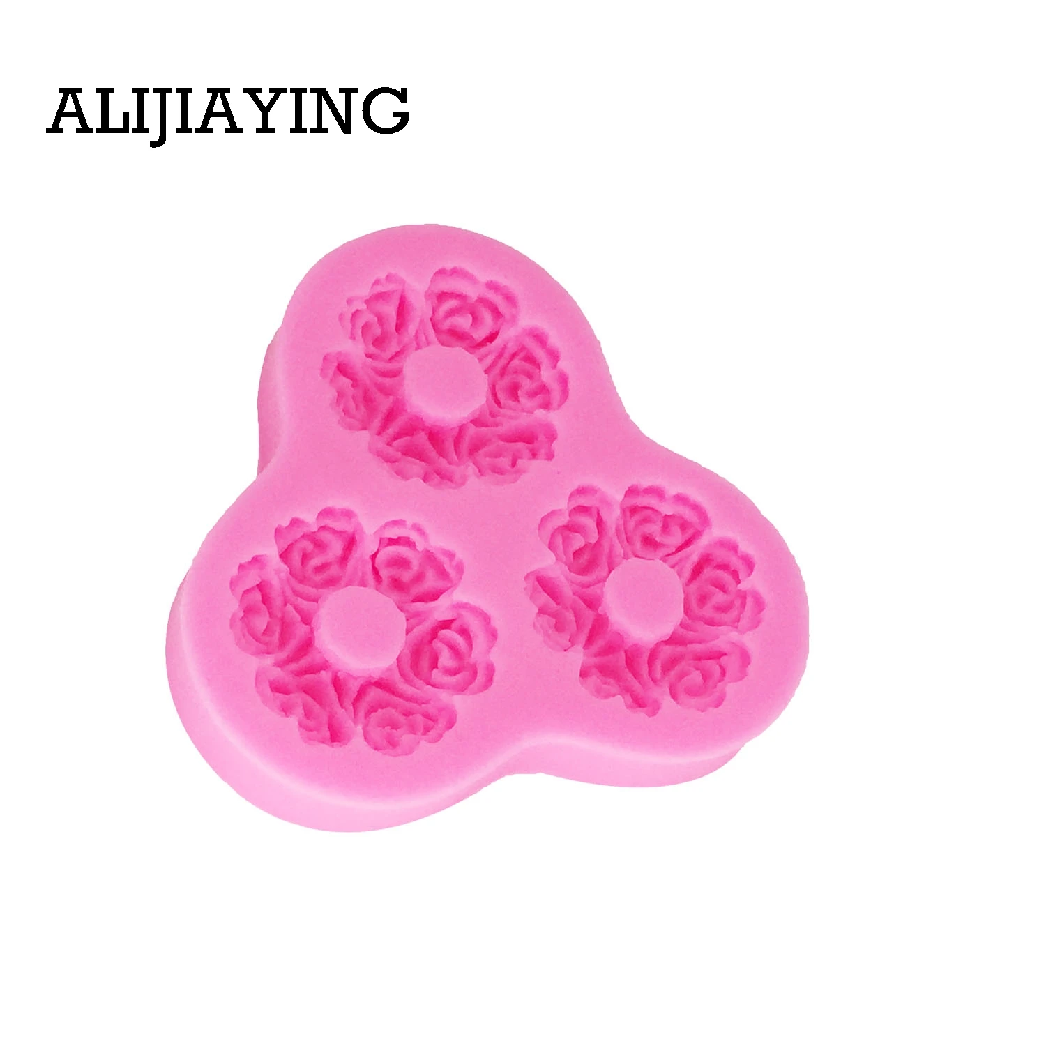 M0258 1 шт. цветочный венок силиконовые формы fondant mold торт декоративное устройство для шоколада формы для мастики