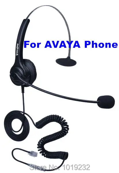 Телефонная офисная гарнитура RJ9 вилка для телефона AVAYA 1608 1616 2402 2401 2420 4601 4602 4620 4621 4625