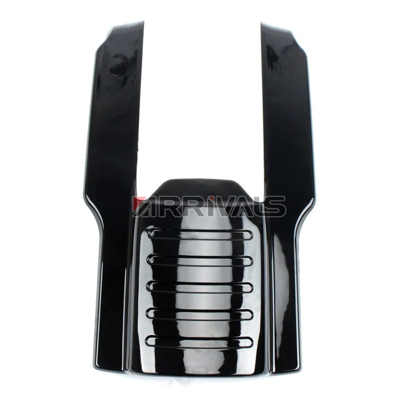 Натяжное черное переднее крыло для мотоцикла 7 дюймов Harley Touring Electra Road Glide Bike 1996 2006