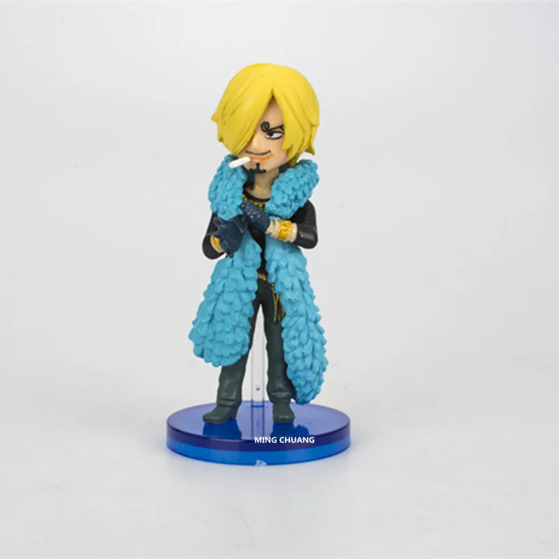 6 шт./компл. одна штука 20 годовщина Usopp BROOK Roronoa Zoro FRANKY Sanji ПВХ фигурка Коллекционная