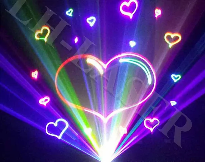 5 Вт RGB цветной лазерный луч анимационный лазер свет для дискоклуб Рождество