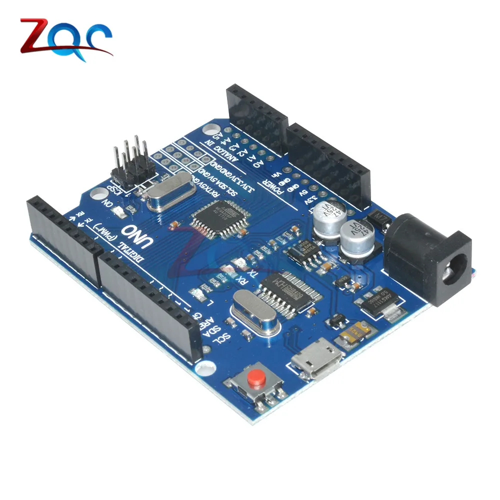 Фонарь с Micro USB UNO R3 MEGA328P CH340 CH340G детская плата модуль контроллера замена ATmega16U2 One|usb