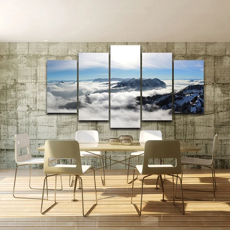 Современный домашний декор HD печать живопись на холсте художественные работы 5