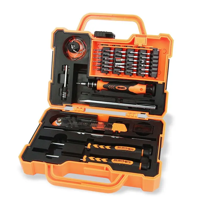 

45 in1 Multifunctional precision screwdriver set Household tools kit hand tools set box Tweezers Tools For mobile phone repair