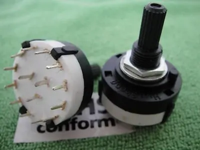 3 Pole 4 Position Solder ROTARY SWITCH 3P4A | Обустройство дома